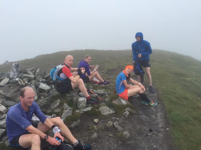 5 Munros in less than 30ft of visibility. In the pouring rain. I really know how to choose my friends!