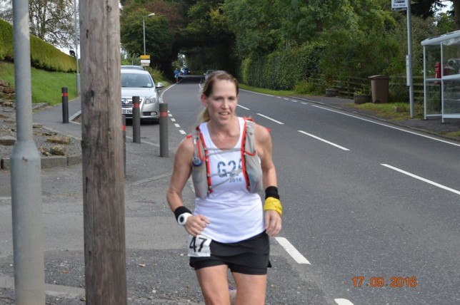 Not a happy runner after jumping to a ditch! Photo - Zander Beggs